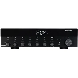 Fonestar AS-3030 Amplificador Estéreo HiFi con Bluetooth, Radio FM, USB, MP3, 30+30 W RMS
