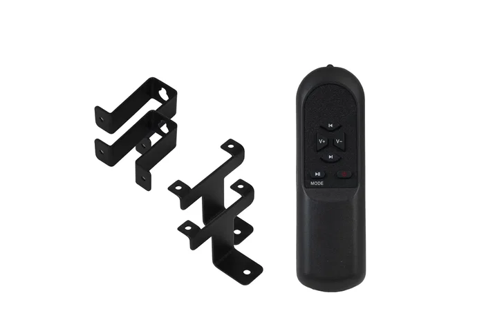 Fonestar CLASS-220B Altavoces Activos 2.0 para Piso, 2x20W RMS, Rango 60-20000Hz, Entradas AUX/RCA, Bluetooth 5.0, Mando, Color Blanco/Negro