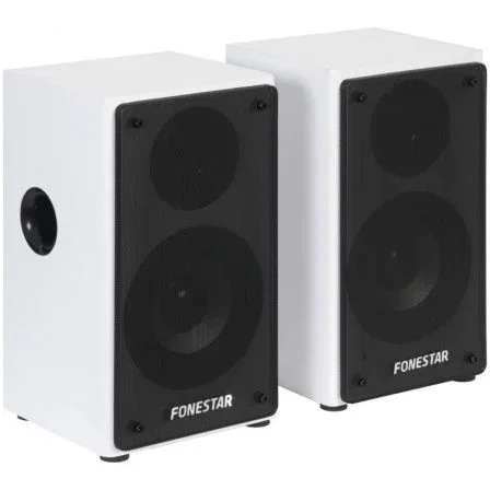 Altavoces activos 2.0 fonestar class-220b blancos 2*rms 45w 60-20000hz entradas 2*lÍnea aux 2*rca receptor bt 5.0 mando a distan Altavoces activos 2.0 fonestar class-220b blancos 2*rms 45w 60-20000hz entradas 2*lÍnea aux 2*rca receptor bt 5.0 mando a distan