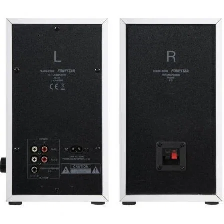 Altavoces activos 2.0 fonestar class-220b blancos 2*rms 45w 60-20000hz entradas 2*lÍnea aux 2*rca receptor bt 5.0 mando a distan Altavoces activos 2.0 fonestar class-220b blancos 2*rms 45w 60-20000hz entradas 2*lÍnea aux 2*rca receptor bt 5.0 mando a distan