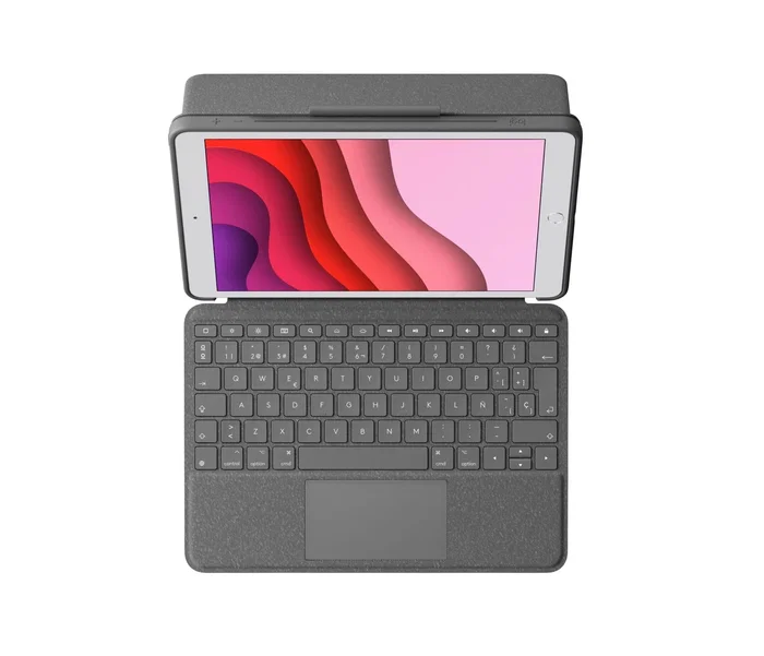 Logitech Combo Touch Funda con Teclado y Panel Táctil para iPad 10.2 pulg - Grafito Logitech Combo Touch Funda con Teclado y Panel Táctil para iPad 10.2 pulg - Grafito