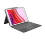 Logitech Combo Touch Funda con Teclado y Panel Táctil para iPad 10.2 pulg - Grafito