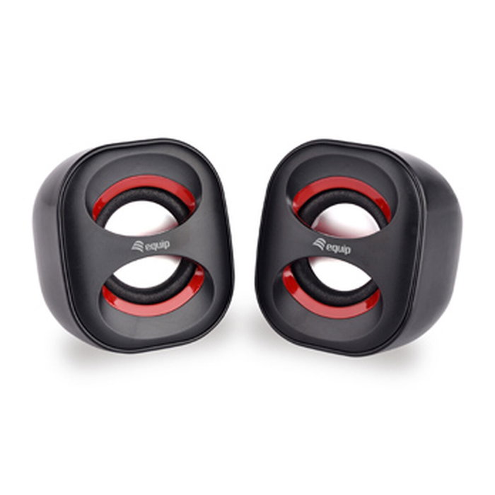 Equip Altavoces 2.0 Mini 245331 Negro