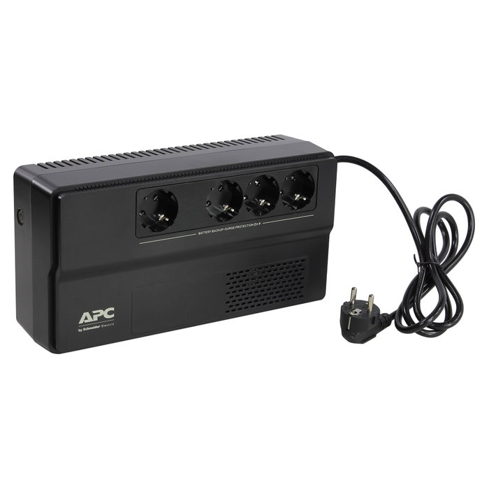APC BV650I-GR UPS Línea Interactiva 0.65kVA 375W 4 Tomas Schuko Protección Sobretensión