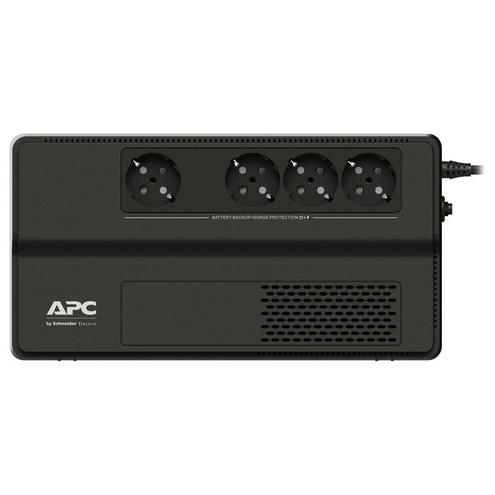 APC BV650I-GR UPS Línea Interactiva 0.65kVA 375W 4 Tomas Schuko Protección Sobretensión