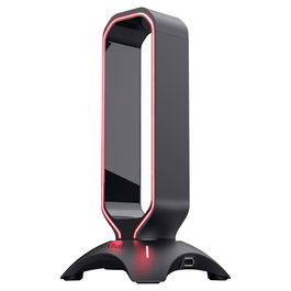 Trust GXT 265 Cintar RGB Soporte para Auriculares Negro