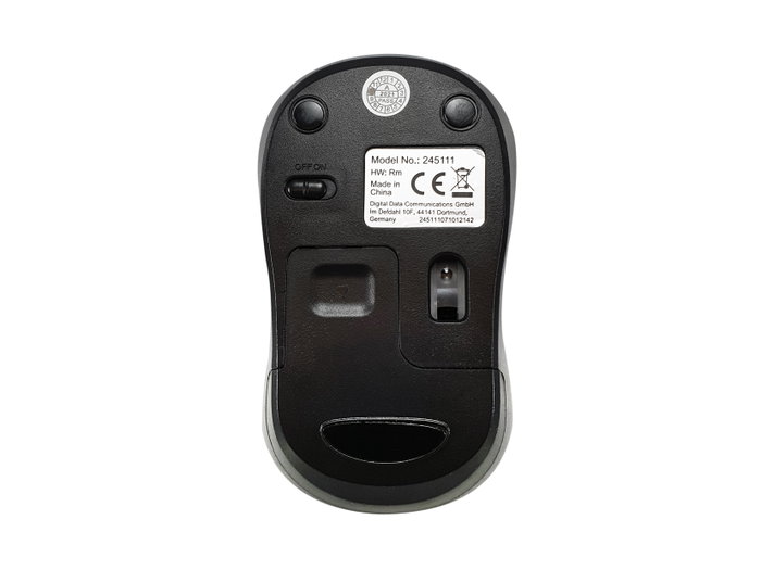 Equip Ratón Wireless 2.4 GHz Mini Negro