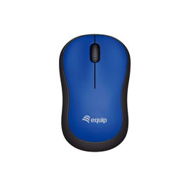Equip Ratón Inalámbrico Óptico Wireless 2.4Ghz, 1200DPI, Plug and Play, Diseño Ergonómico para Diestros y Zurdos, Batería 300mAh