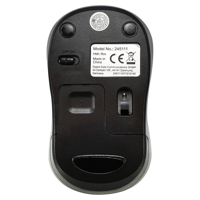 Equip Ratón Wireless 2.4 GHz Mini Rojo