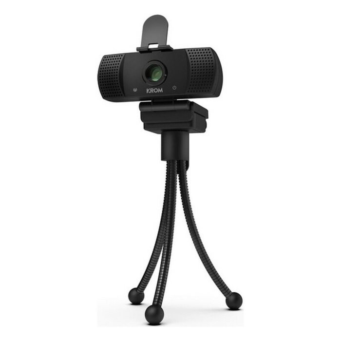 Krom Kam Webcam Gaming Full HD 1080p con Trípode Krom Kam Webcam Gaming Full HD 1080p con Trípode