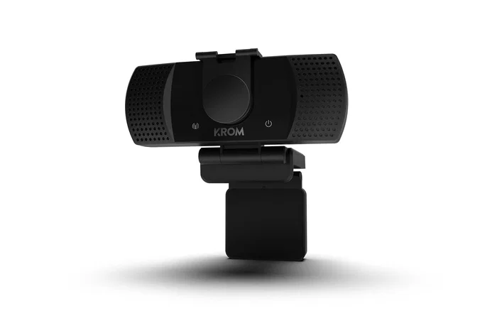 Krom Kam Webcam Gaming Full HD 1080p, Micrófono Integrado, Tapa de Privacidad, Trípode Incluido, Compatible con PC/Mac, Negro Krom Kam Webcam Gaming Full HD 1080p, Micrófono Integrado, Tapa de Privacidad, Trípode Incluido, Compatible con PC/Mac, Negro