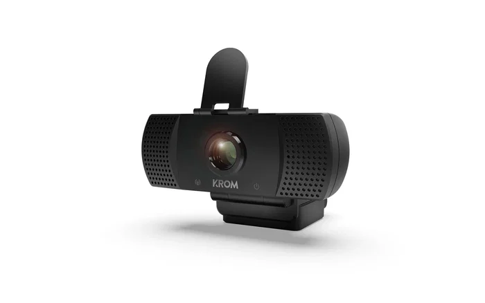 Krom Kam Webcam Gaming Full HD 1080p, Micrófono Integrado, Tapa de Privacidad, Trípode Incluido, Compatible con PC/Mac, Negro Krom Kam Webcam Gaming Full HD 1080p, Micrófono Integrado, Tapa de Privacidad, Trípode Incluido, Compatible con PC/Mac, Negro