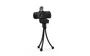Krom Kam Webcam Gaming Full HD 1080p, Micrófono Integrado, Tapa de Privacidad, Trípode Incluido, Compatible con PC/Mac, Negro