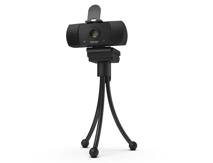 Krom Kam Webcam Gaming Full HD 1080p con Trípode Krom Kam Webcam Gaming Full HD 1080p con Trípode