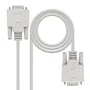Nanocable Cable serie RS232 DB9 Macho a DB9 Hembra 1.80m - Color Beige