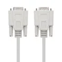 Nanocable Cable serie RS232 DB9 Macho a DB9 Hembra 1.80m - Color Beige
