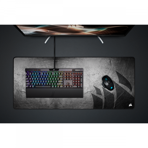 Corsair CH-9413771-WW Alfombrilla de ratón para juegos PRO Gris 930mm x 400mm Bordes Rematados