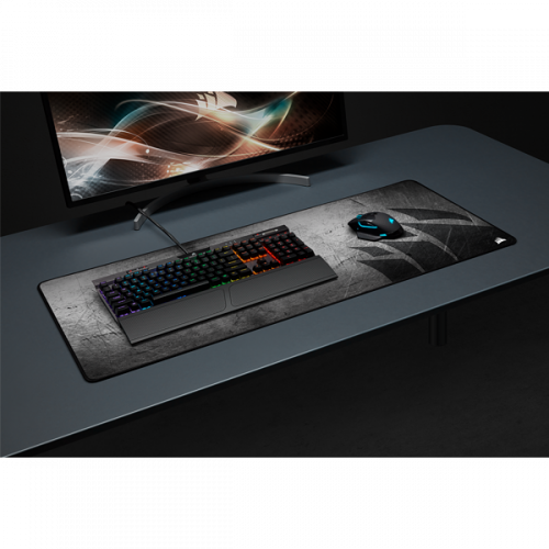 Corsair CH-9413771-WW Alfombrilla de ratón para juegos PRO Gris 930mm x 400mm Bordes Rematados