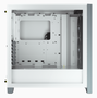 Corsair Caja PC iCUE 4000X RGB Vidrio Templado Blanca CC-9011205-WW Midi Tower ATX Gaming