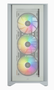 Corsair Caja PC iCUE 4000X RGB Vidrio Templado Blanca CC-9011205-WW Midi Tower ATX Gaming