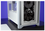 Corsair Caja PC iCUE 4000X RGB Vidrio Templado Blanca CC-9011205-WW Midi Tower ATX Gaming