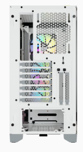 Corsair Caja PC iCUE 4000X RGB Vidrio Templado Blanca CC-9011205-WW Midi Tower ATX Gaming Corsair Caja PC iCUE 4000X RGB Vidrio Templado Blanca CC-9011205-WW Midi Tower ATX Gaming