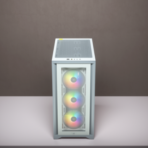 Corsair Caja PC iCUE 4000X RGB Vidrio Templado Blanca CC-9011205-WW Midi Tower ATX Gaming Corsair Caja PC iCUE 4000X RGB Vidrio Templado Blanca CC-9011205-WW Midi Tower ATX Gaming