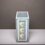 Corsair Caja PC iCUE 4000X RGB Vidrio Templado Blanca CC-9011205-WW Midi Tower ATX Gaming