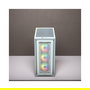 Corsair iCue 4000X RGB Caja ATX Midi Tower Gaming blanca con ventana lateral de cristal templado