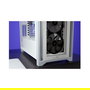 Corsair iCue 4000X RGB Caja ATX Midi Tower Gaming blanca con ventana lateral de cristal templado