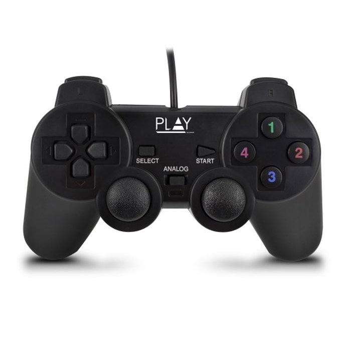 EWENT Gamepad PL3330 Negro USB 2.0 EWENT Gamepad PL3330 Negro USB 2.0