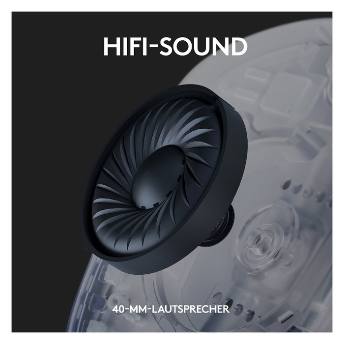 Logitech G435 Lightspeed Auriculares Gaming Inalámbricos Blanco 981-001074