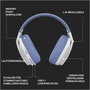 Logitech G435 Lightspeed Blanco/Lila