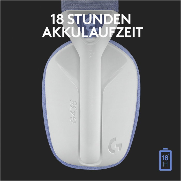 Logitech G435 Lightspeed Blanco/Lila Logitech G435 Lightspeed Blanco/Lila