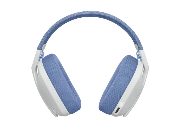 Logitech G435 Lightspeed Auriculares Gaming Inalámbricos Bluetooth Blanco y Lila 981-001074 para PC, PlayStation y móviles con Dolby Atmos