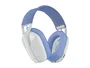 Logitech G435 Lightspeed Auriculares Gaming Inalámbricos Bluetooth Blanco y Lila 981-001074 para PC, PlayStation y móviles con Dolby Atmos