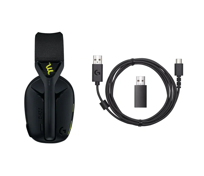 Logitech G435 Auriculares Lightspeed Negro y Amarillo Logitech G435 Auriculares Lightspeed Negro y Amarillo