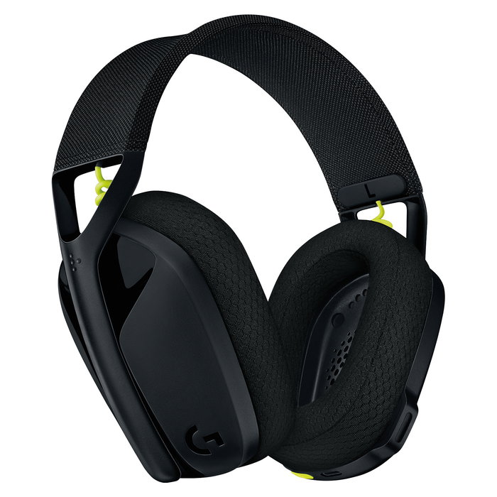 Logitech G435 Lightspeed Auriculares Gaming Inalámbricos Bluetooth Diadema PC PS5 Negro Amarillo 981-001050