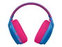 Logitech G435 Auriculares Gaming Inalámbricos LIGHTSPEED y Bluetooth con Micrófono, Sonido Envolvente, Hasta 18h Batería, Ligero (165g), PC, PS, Móvil, Color Azul