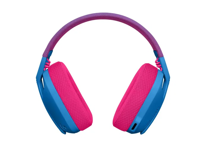 Logitech G435 LIGHTSPEED Auriculares Gaming Inalámbricos Bluetooth Ligeros (165g) - 981-001062 - Azul y Frambuesa