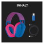Logitech G435 Lightspeed Auriculares Inalámbricos Azul y Frambuesa