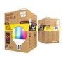Muvit Bombilla Inteligente Globo E27 10W RGB y Blanca, WiFi, Compatible con Alexa y Google Home