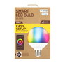 Muvit Bombilla Inteligente Globo E27 10W RGB y Blanca, WiFi, Compatible con Alexa y Google Home