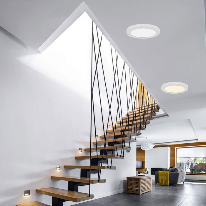 Foco empotrable Muvit iO Blanco 30 W 3000 lm 330 mm Wi-Fi