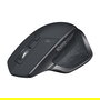 Logitech MX Master 2S Ratón Inalámbrico, Mano Derecha, Láser, RF Wireless + Bluetooth, 4000 DPI, Grafito