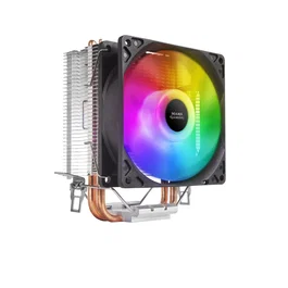 Mars Gaming MCPUARGB Ventilador CPU RGB Disipador Aire 9cm Negro, 130W TDP, Compatible Intel LGA y AMD AM5/AM4
