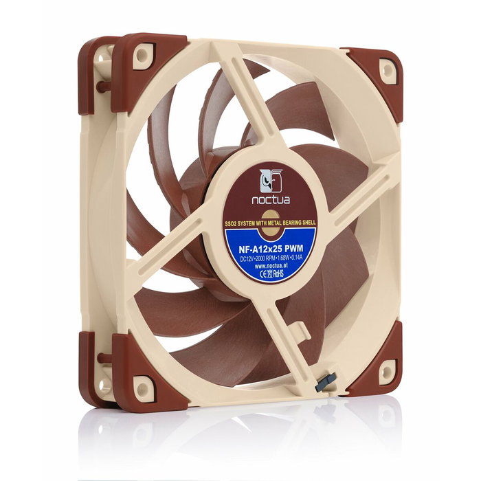 NOCTUA NF-A12X25 PWM Ventilador 120mm Marrón