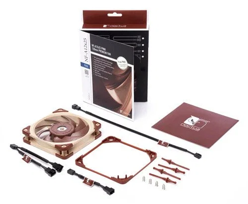 NOCTUA NF-A12X25 PWM Ventilador 120mm Marrón