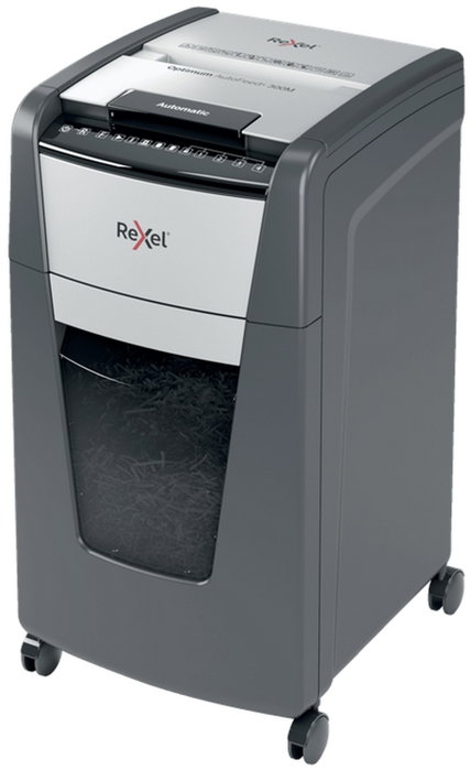 Rexel Optimum AutoFeed 300M Destructora de Microcorte Automática, Nivel de Seguridad 5