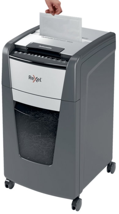 Rexel Optimum AutoFeed 300M Destructora de Microcorte Automática, Nivel de Seguridad 5